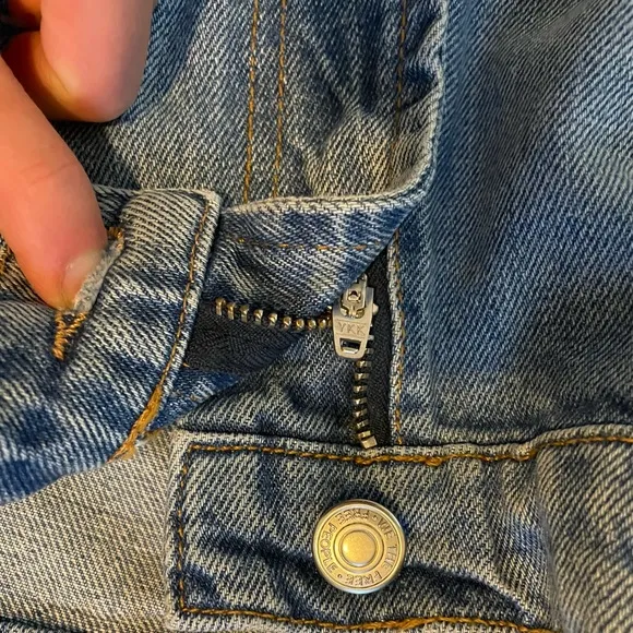 - Free people distressed knee with already edge bottoms