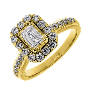 14KT Yellow Gold & Diamonds Stunning Fashion Ring - 1/2 CTW