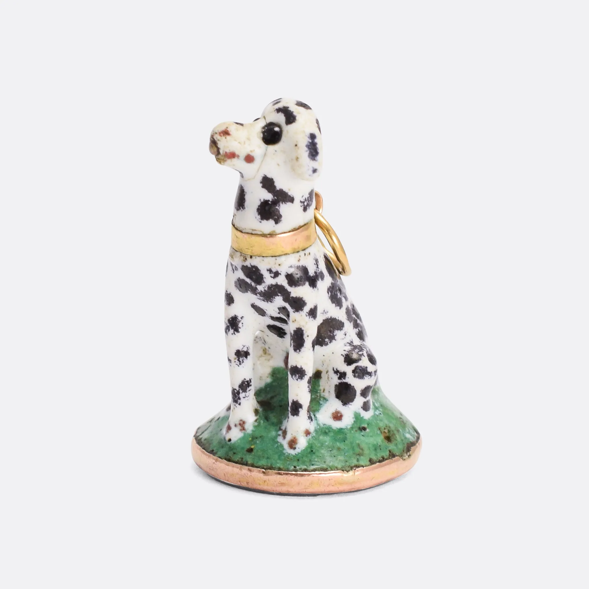 18th Century "Dalmatian" Chelsea Seal Fob