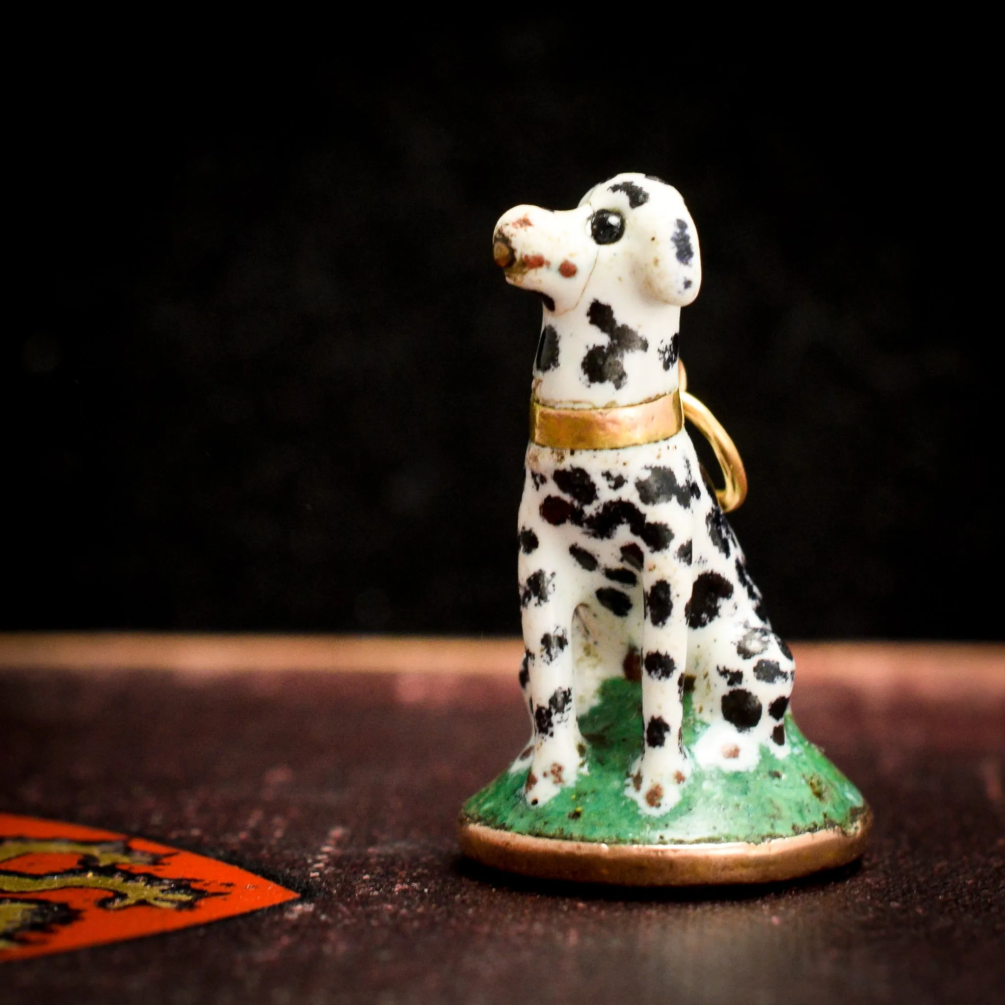 18th Century "Dalmatian" Chelsea Seal Fob