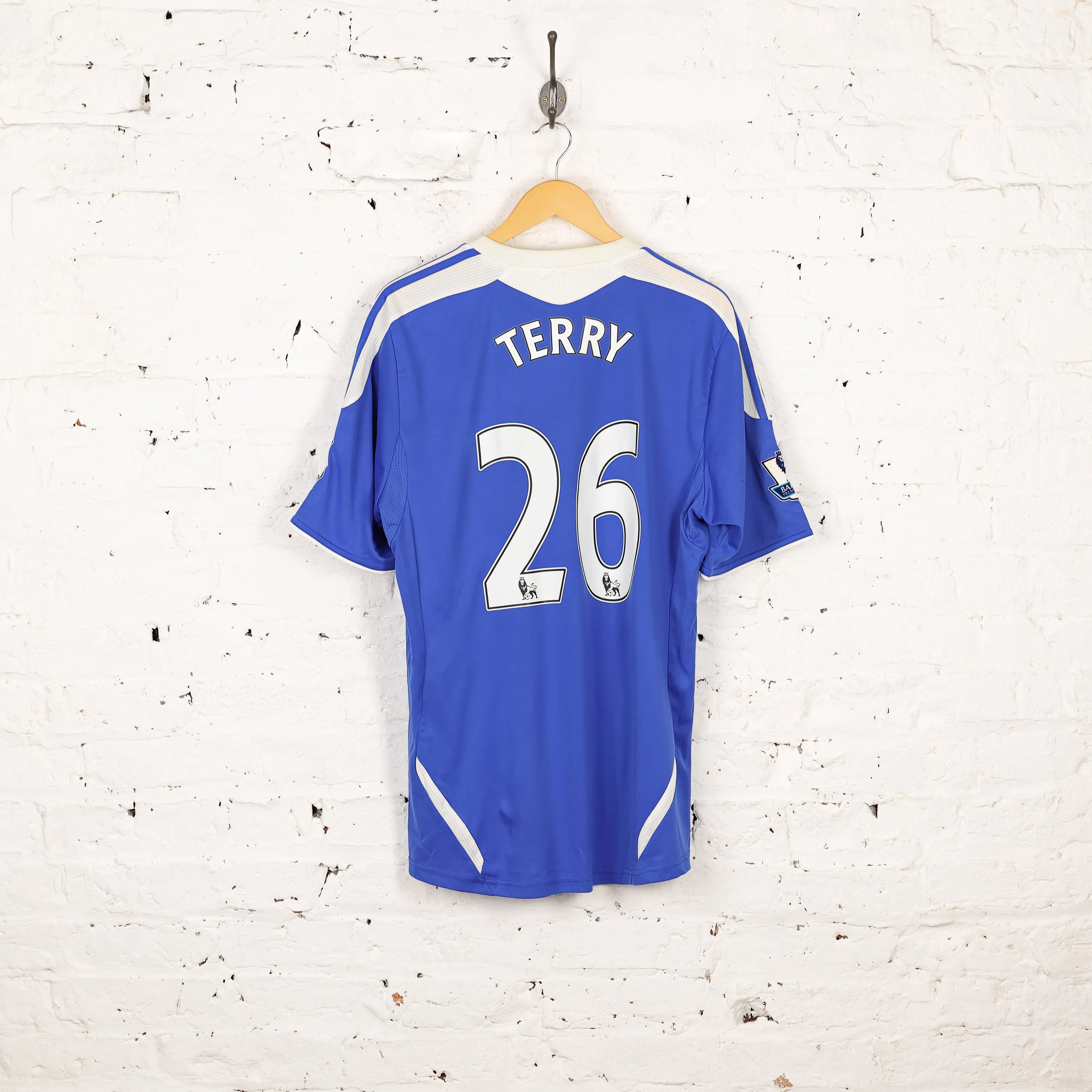 Adidas Chelsea 2011 Terry Home Football Shirt - Blue - L