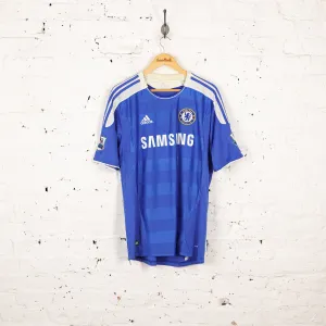 Adidas Chelsea 2011 Terry Home Football Shirt - Blue - L