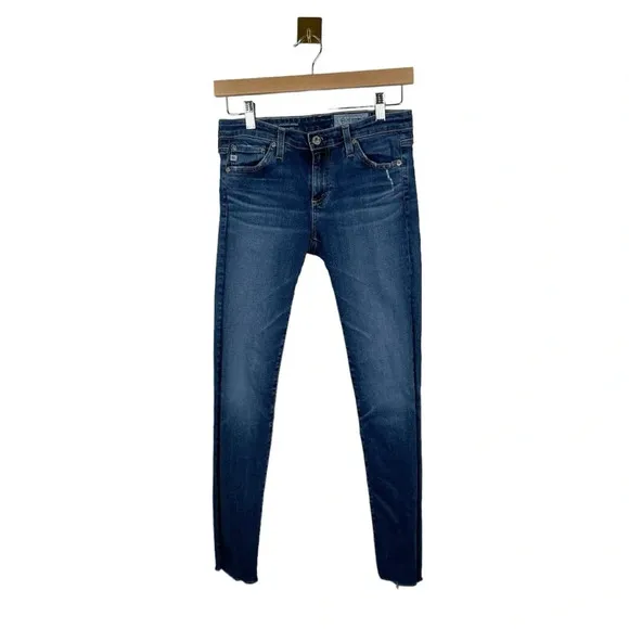 Adriano Goldschmied AG Legging Ankle Jeans in Medium Wash Size 27