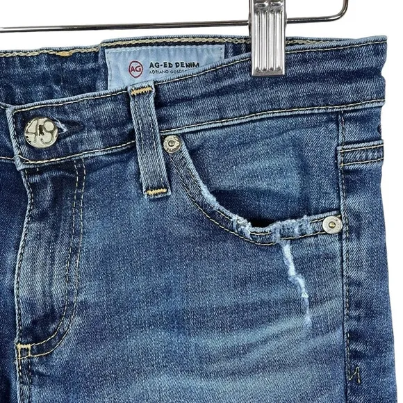 Adriano Goldschmied AG Legging Ankle Jeans in Medium Wash Size 27