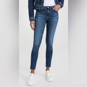 Adriano Goldschmied AG Legging Ankle Jeans in Medium Wash Size 27