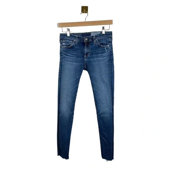 Adriano Goldschmied AG Legging Ankle Jeans in Medium Wash Size 27