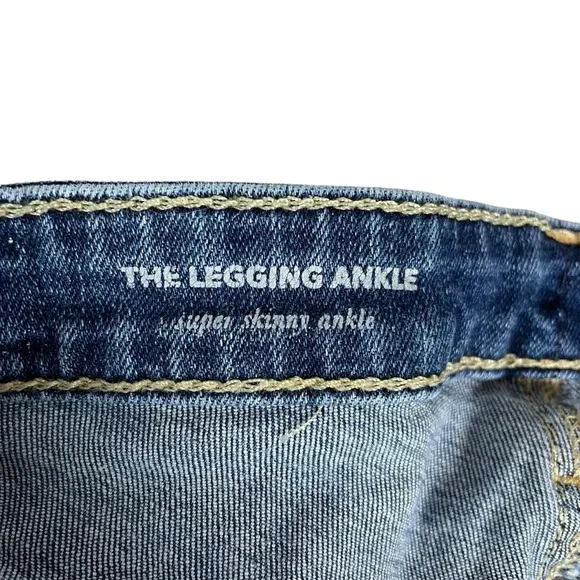Adriano Goldschmied AG Legging Ankle Jeans in Medium Wash Size 27