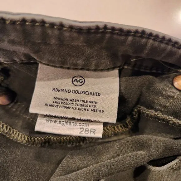 Adriano Goldshmied The Abbey Ankle jeans. Size 28/28