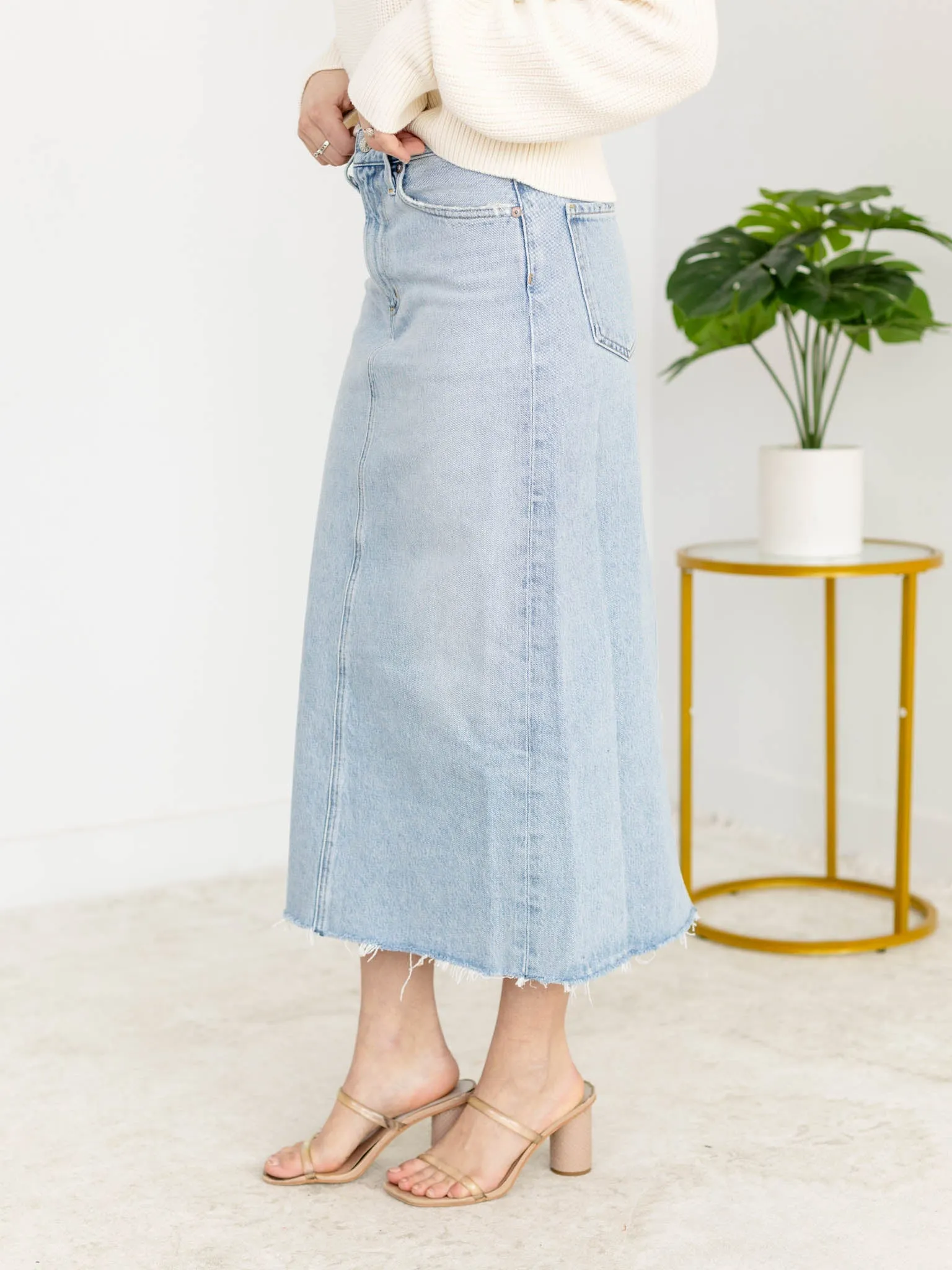 AGOLDE Della Practice Skirt