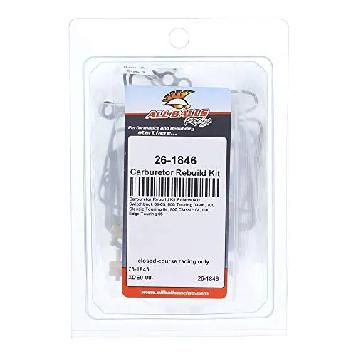 All Balls Racing 26-1846 Carburetor Rebuild Kit