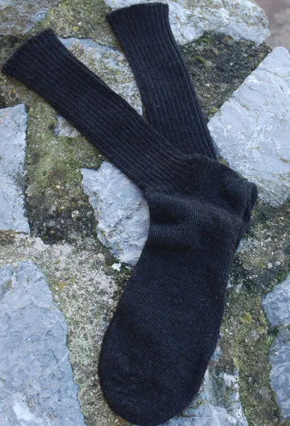 Alpaca Soft Topped Socks