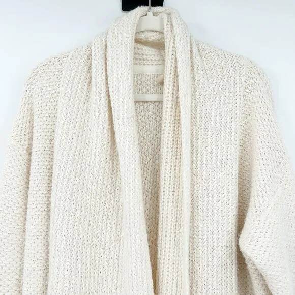 Anthropologie Pilcro Womens Fall Cozy Knit Longline Cardigan Sweater Size S