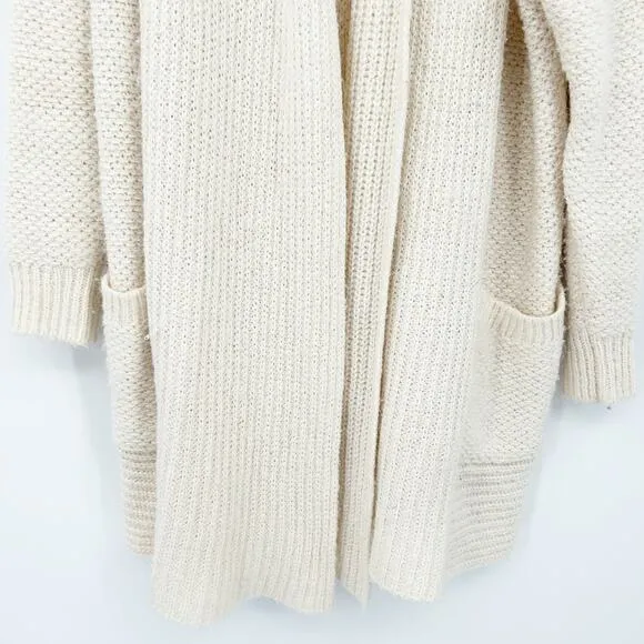 Anthropologie Pilcro Womens Fall Cozy Knit Longline Cardigan Sweater Size S