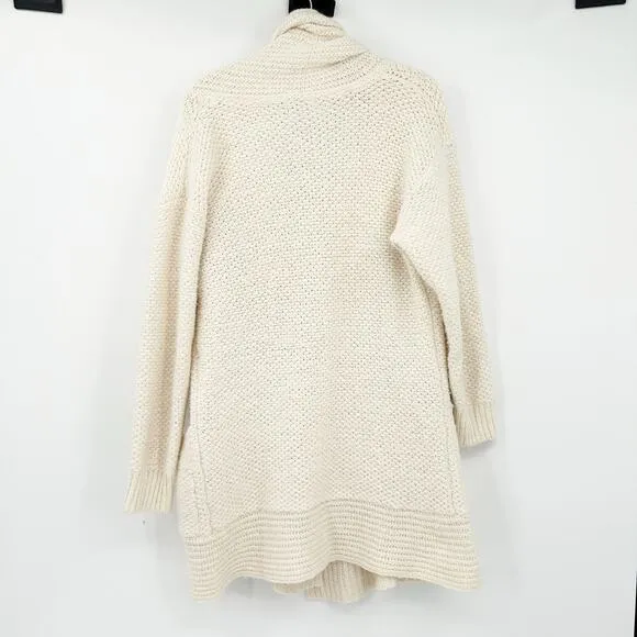 Anthropologie Pilcro Womens Fall Cozy Knit Longline Cardigan Sweater Size S