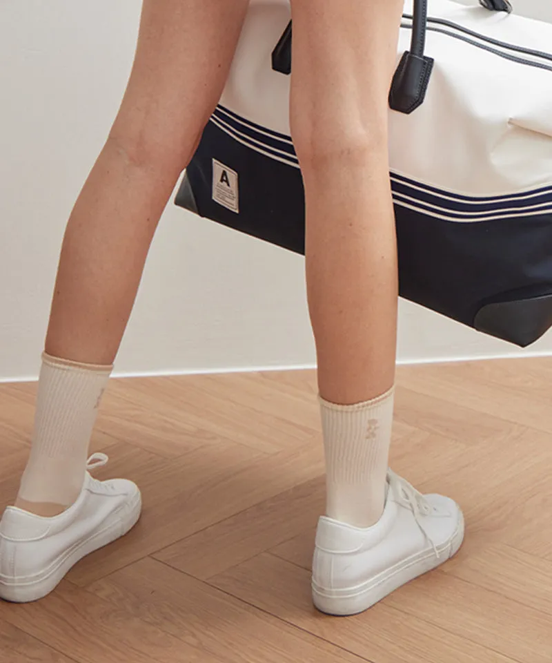 AVEN Signature Middle Socks - Beige