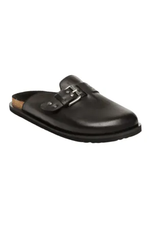 Black leather Evergreen mules - Steve Madden