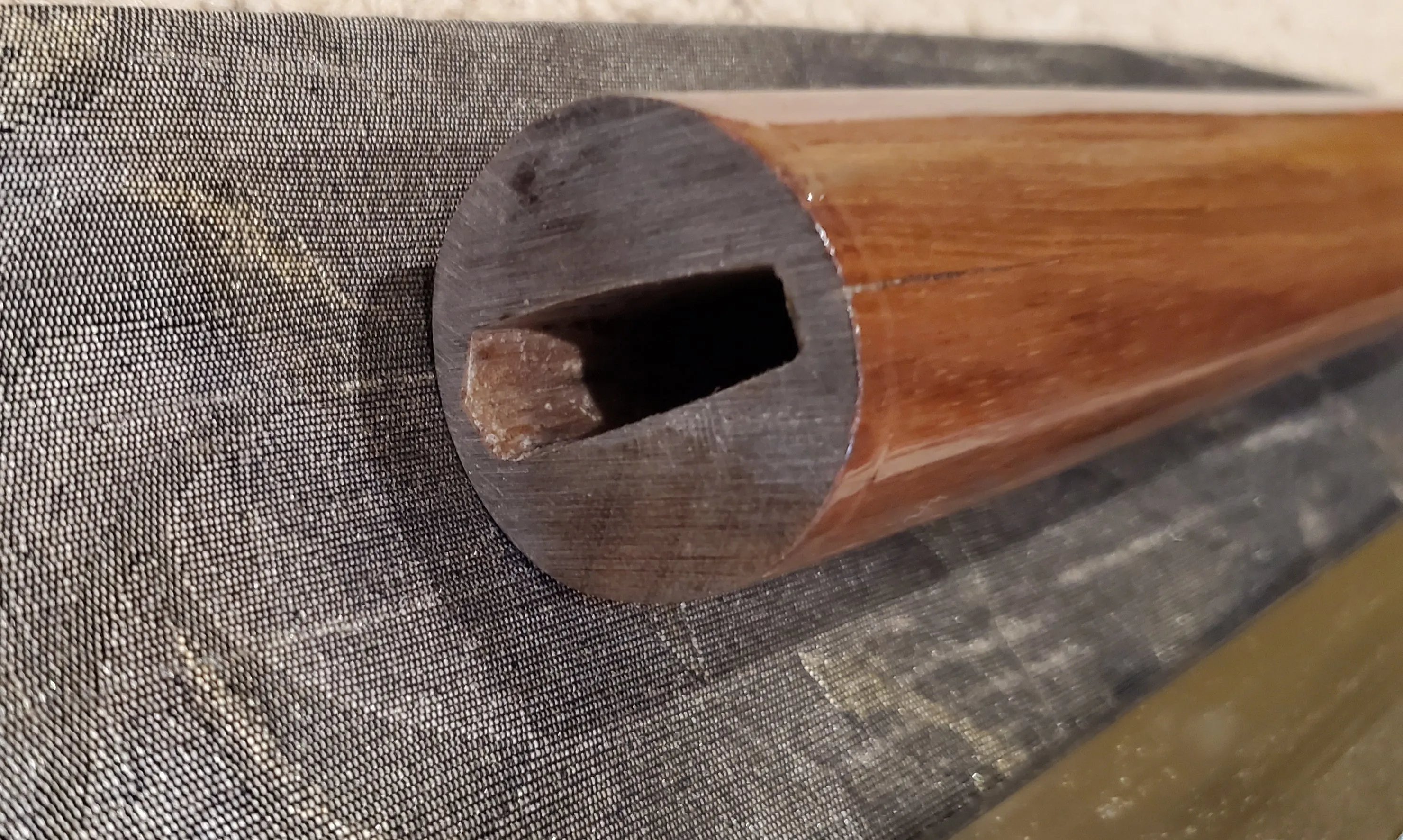 Blind Fury with a Circular Hourglass-shaped Handle