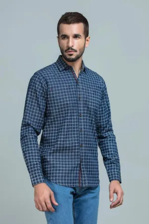 Blu Casual Shirt