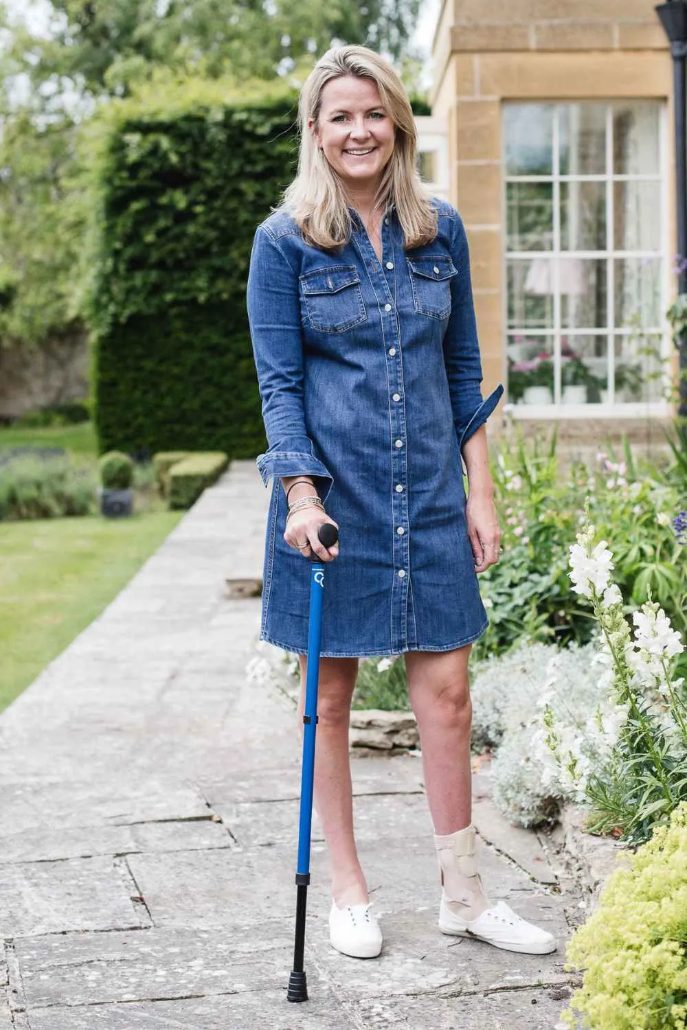 Blue Walking Stick