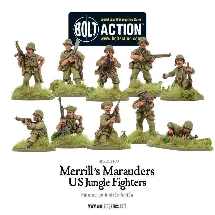 Bolt Action: Merrill's Marauders Squad