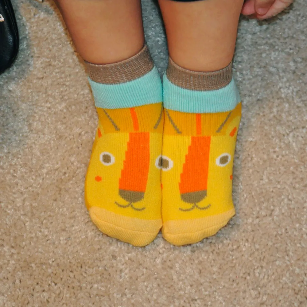 Buddy Baby 3 Pair Sock Set - Leo the Lion
