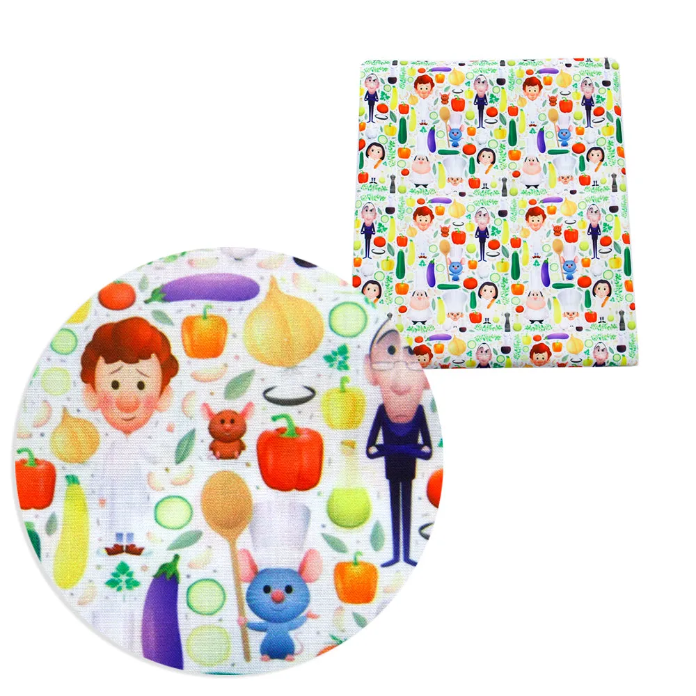 Cartoon Theme Printed Fabric