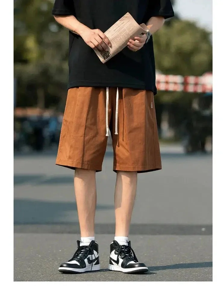 Casual Fit Drawstring Shorts
