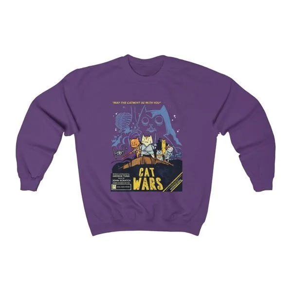 Catwars space Crewneck Sweatshirt