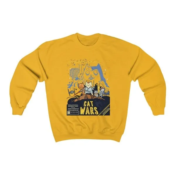 Catwars space Crewneck Sweatshirt
