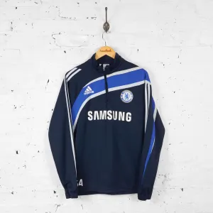 Chelsea 2006 1/4 Zip Sweatshirt - Blue - L