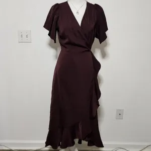 Chelsea 28 high low wrap maxi dress size  medium