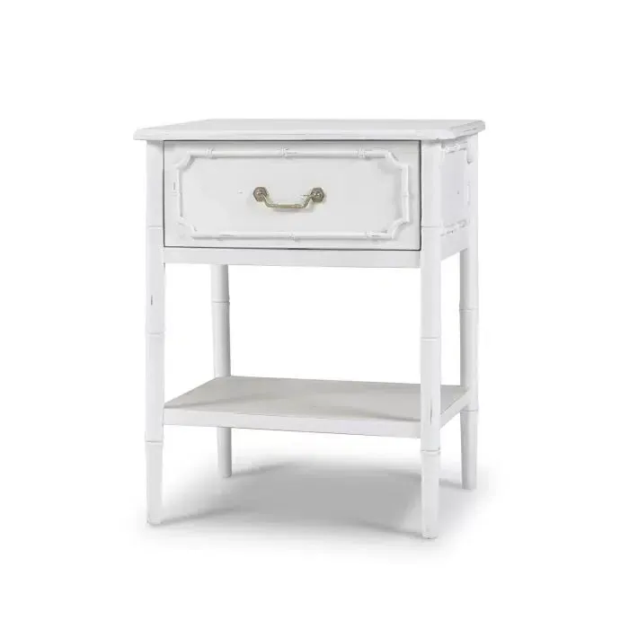 Chelsea End Table in Architectural White