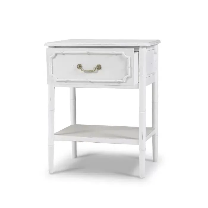 Chelsea End Table in Architectural White