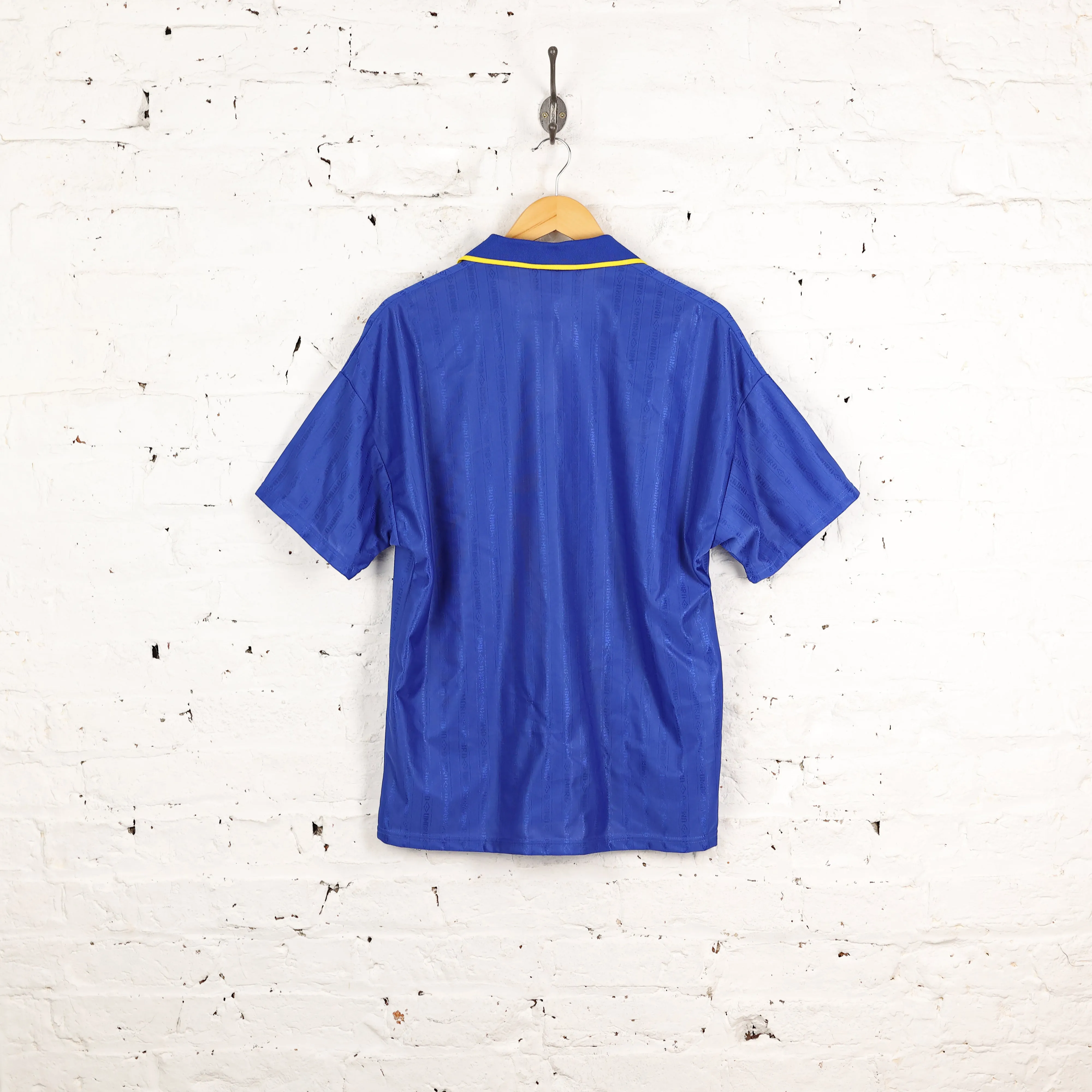 Chelsea Umbro 1995 Coors Home Football Shirt - Blue - M