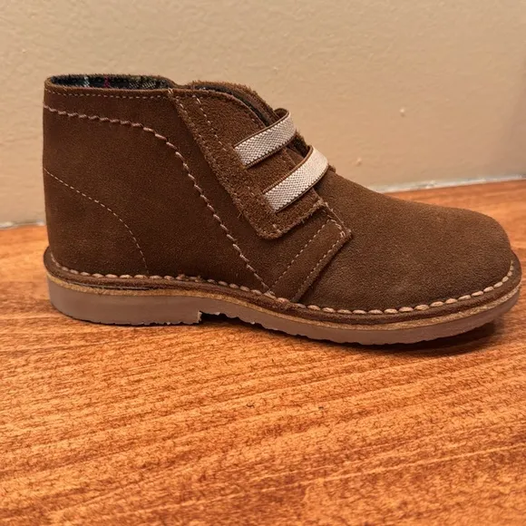 Childrenchic - Boys’ Suede Chelsea Boot - Brown - Size: EU 29