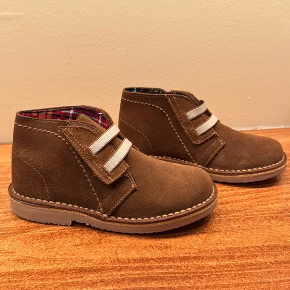Childrenchic - Boys’ Suede Chelsea Boot - Brown - Size: EU 29