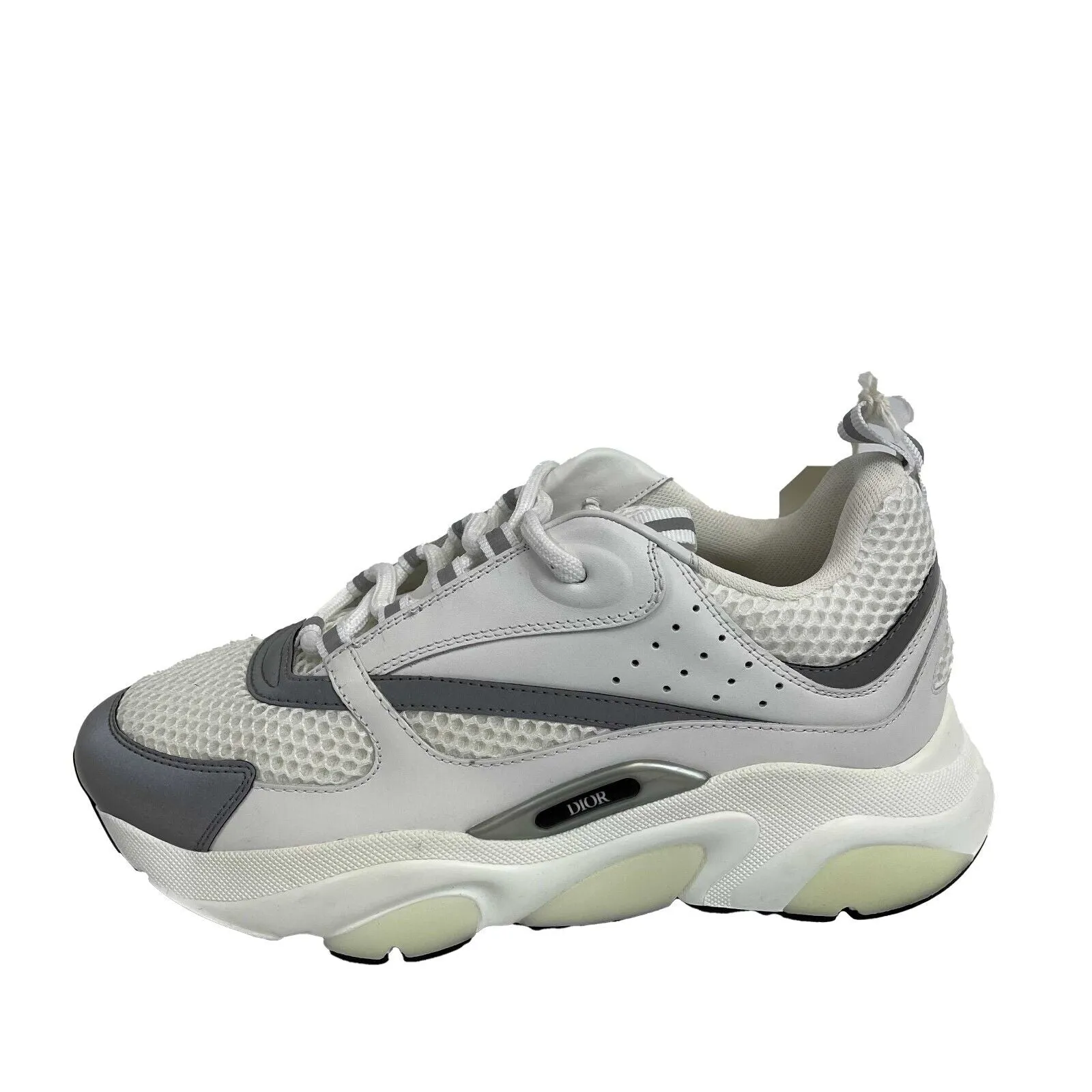 Christian Dior - B22 Sneaker in White Technical Mesh - White - 39 US 9 NEW