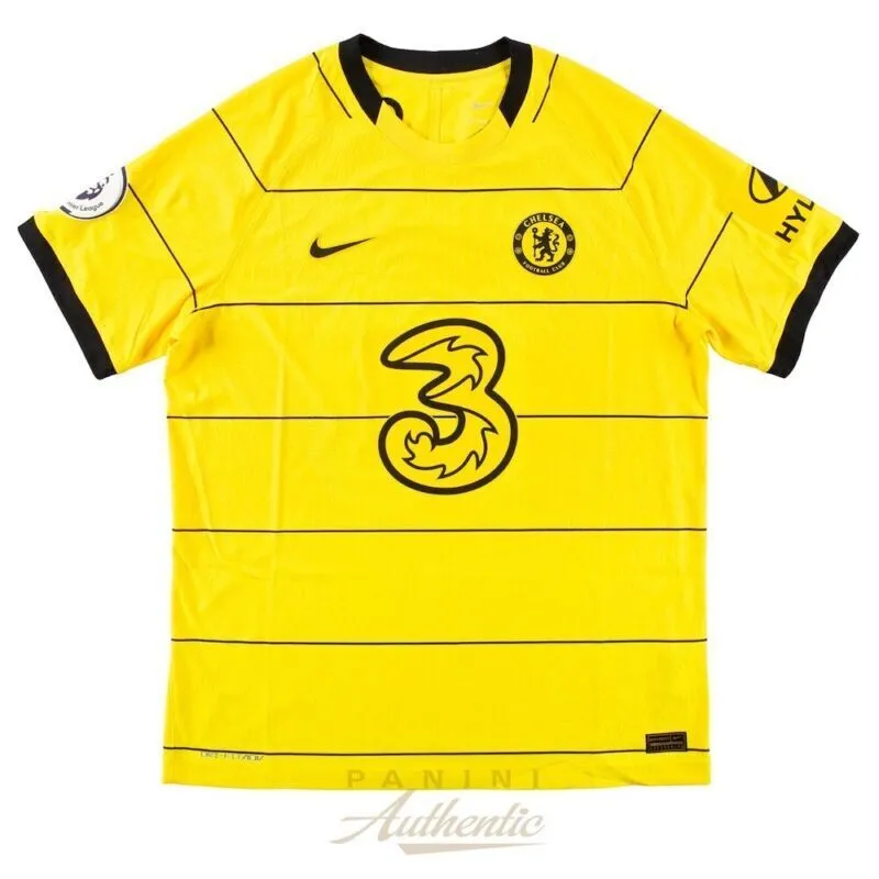 CHRISTIAN PULISIC Autographed 2021-22 Chelsea FC #10 Authentic Jersey PANINI