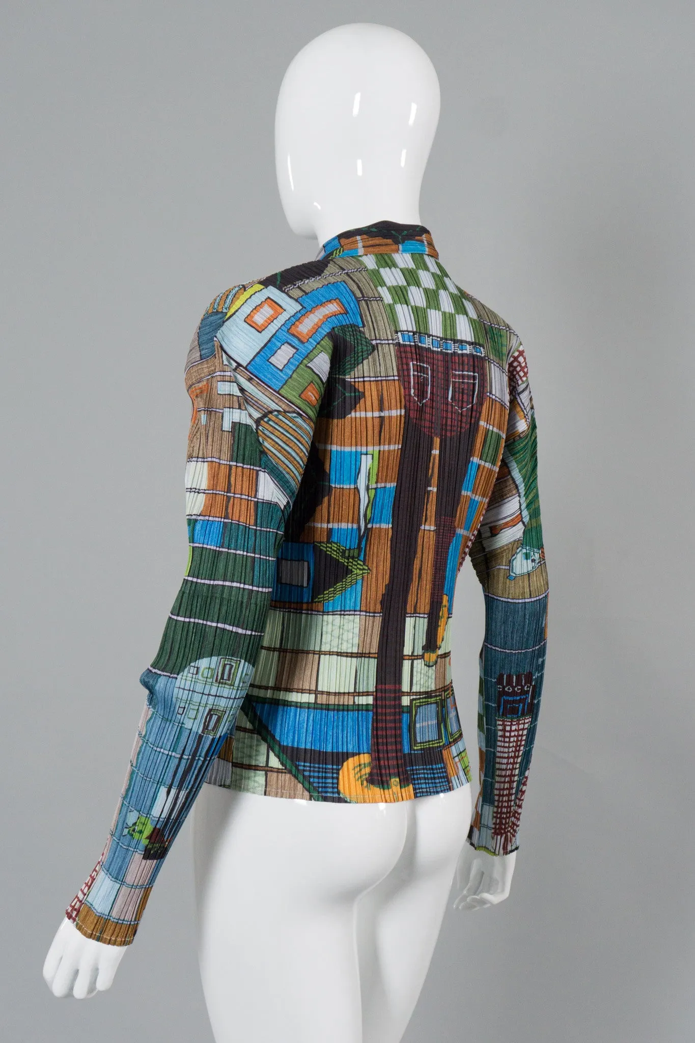 City & Man Pleated Blouse