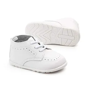 Classic Leather Loafers: Meckior Infant Dress Shoes