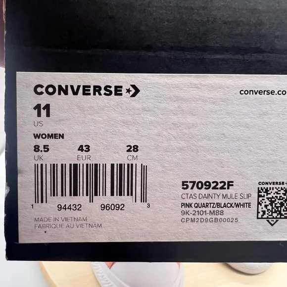 CONVERSE CTAS DAINTY MULE SLIP