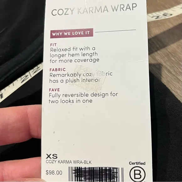 Cozy Karma Wrap Sweater
