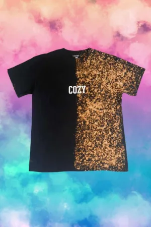 Cozy Vibes Tie Dye Cotton T-Shirt