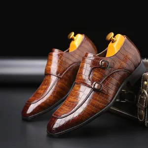 Crocodile Brogue Loafers