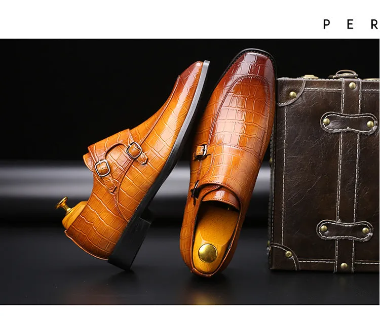Crocodile Brogue Loafers