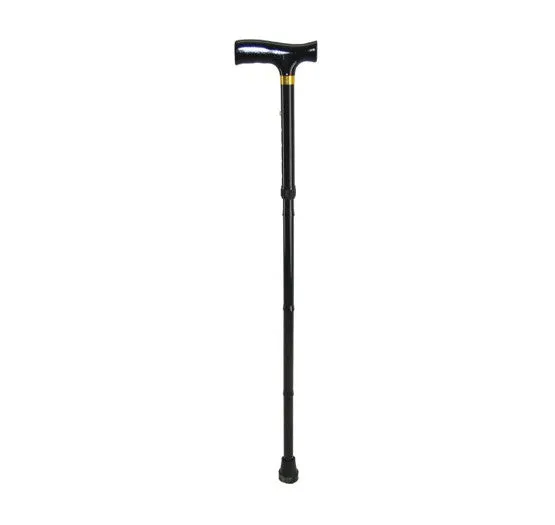 Cubro Movere Fold Walking Stick with Handle (Black)