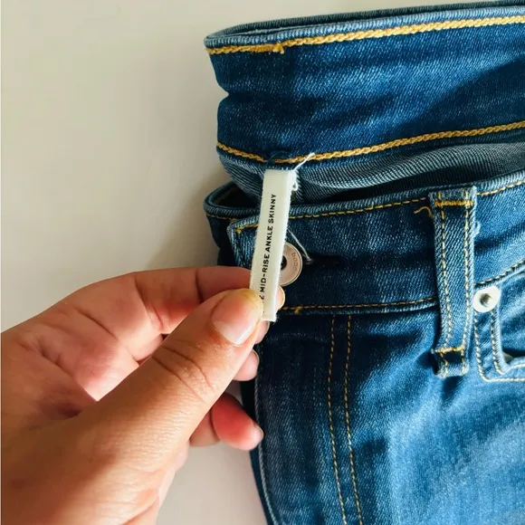 Current Rag &amp; Bone Cate Mid-Rise Skinny Jeans 29 Summer Style G008