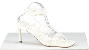 Dear Frances Cream Strappy Heels UK 6 EU 39 👠