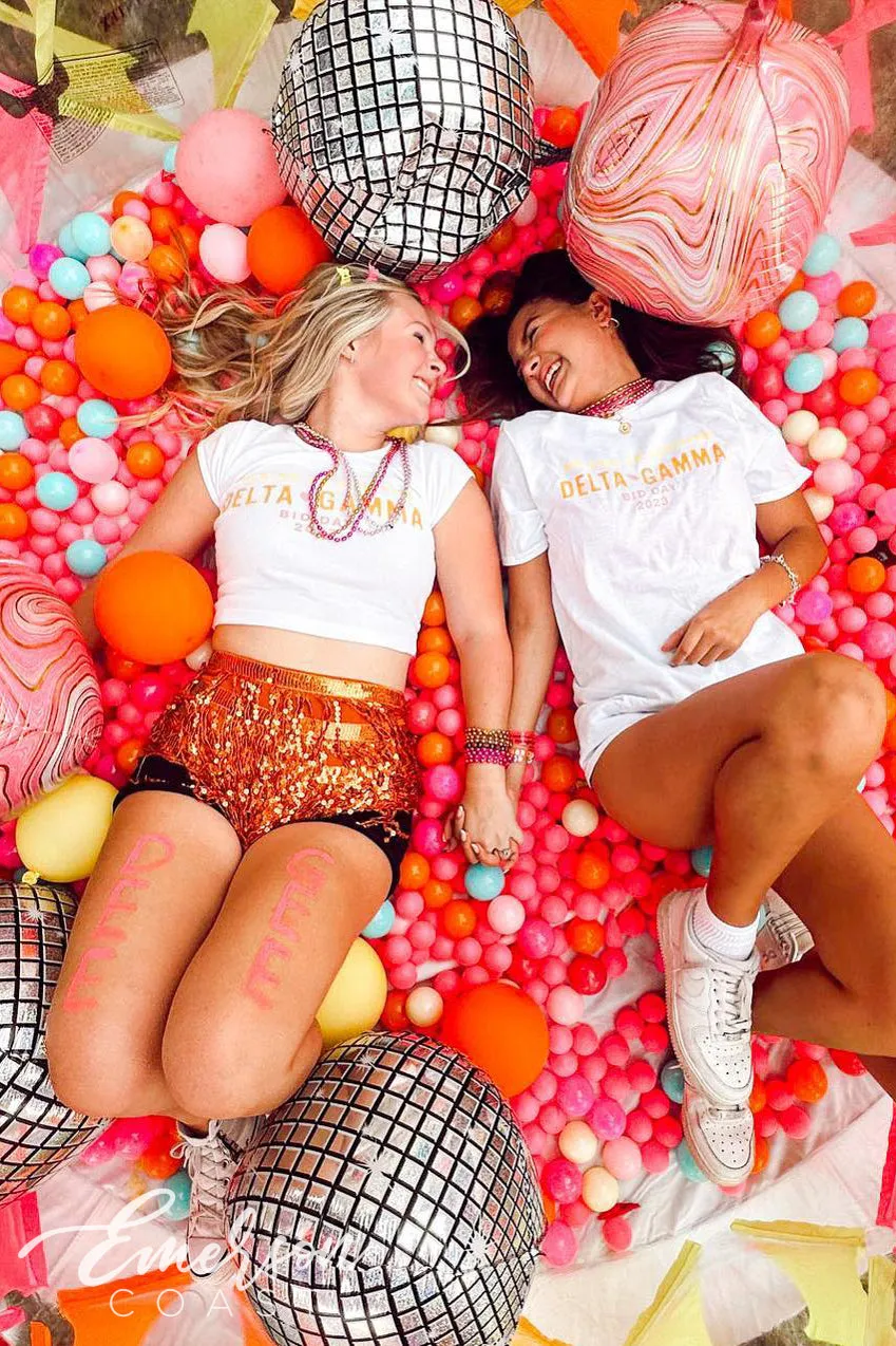 Delta Gamma Walking On Sunshine Bid Day Tee