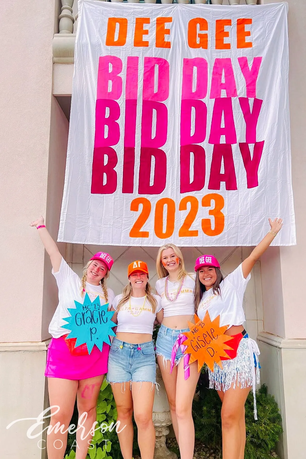 Delta Gamma Walking On Sunshine Bid Day Tee